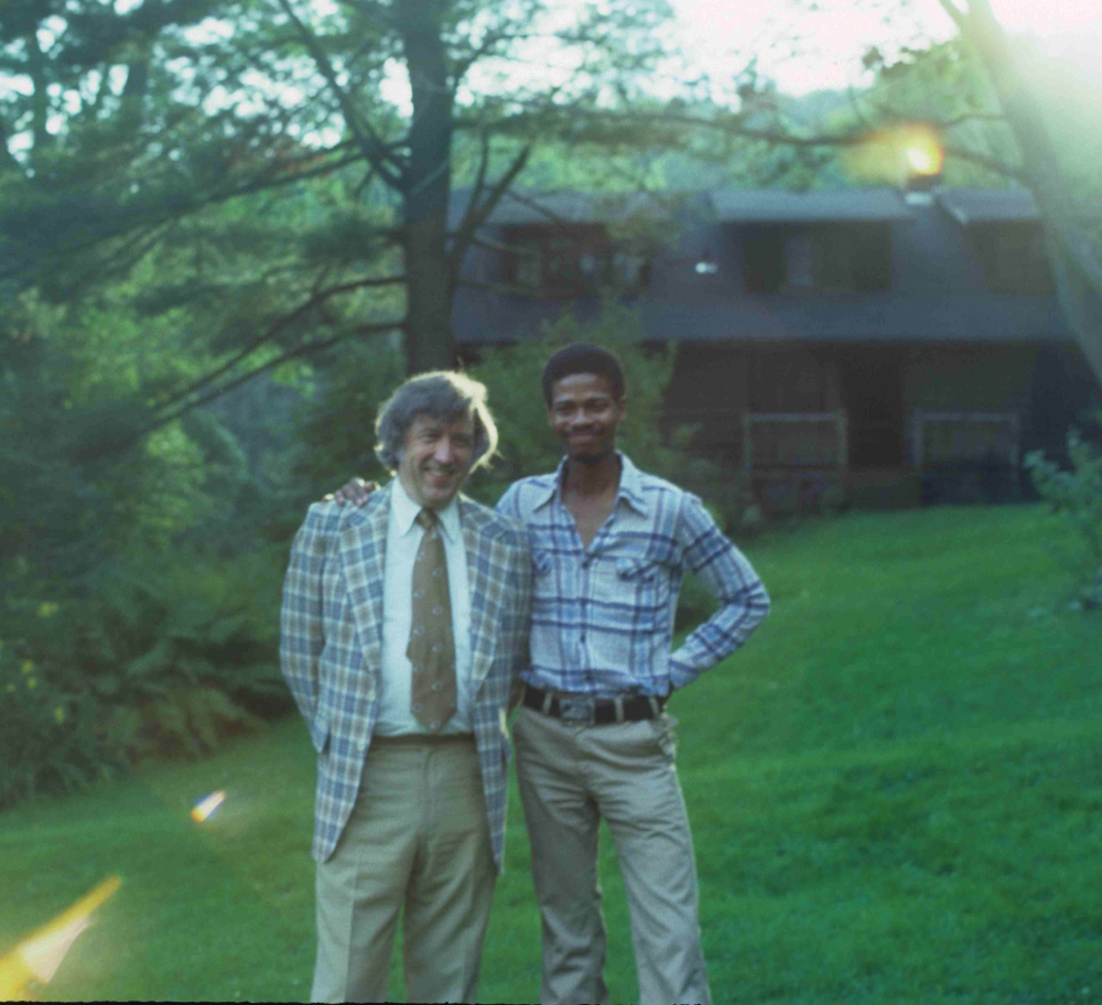 Primous Fountain and Gunther Schuller at Tanglewood